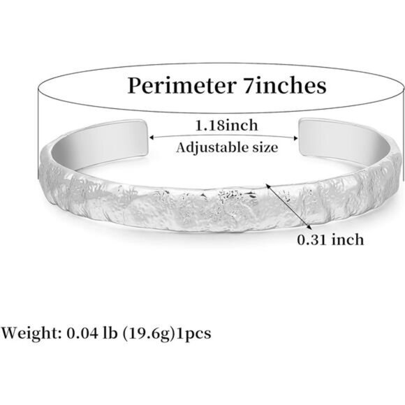 Elegance 11 designs Gold Cuff Bracelet for Women Chunky Adjustable Open - Picture 2 of 8